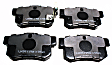 UD537 Rear Ultimax2 OEM Replacement Aramid Fiber Brake Pad Set