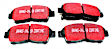 UD562 Front Ultimax2 OEM Replacement Aramid Fiber Brake Pad Set