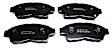 UD562 Front Ultimax2 OEM Replacement Aramid Fiber Brake Pad Set