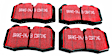 UD639 Front Ultimax2 OEM Replacement Aramid Fiber Brake Pad Set