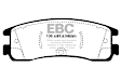 UD698 Rear Ultimax2 OEM Replacement Aramid Fiber Brake Pad Set