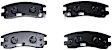 UD698 Rear Ultimax2 OEM Replacement Aramid Fiber Brake Pad Set