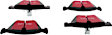 UD740 Front Ultimax2 OEM Replacement Aramid Fiber Brake Pad Set