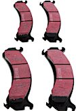 UD784 Front Ultimax2 OEM Replacement Aramid Fiber Brake Pad Set