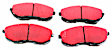 UD815 Front Ultimax2 OEM Replacement Aramid Fiber Brake Pad Set