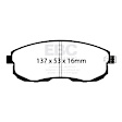 UD815 Front Ultimax2 OEM Replacement Aramid Fiber Brake Pad Set
