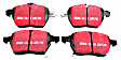 UD819 Front Ultimax2 OEM Replacement Aramid Fiber Brake Pad Set