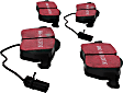 UD840 Front Ultimax2 OEM Replacement Aramid Fiber Brake Pad Set