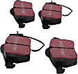 UD840 Front Ultimax2 OEM Replacement Aramid Fiber Brake Pad Set