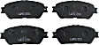 UD906 Front Ultimax2 OEM Replacement Aramid Fiber Brake Pad Set