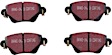 UD911 Rear Ultimax2 OEM Replacement Aramid Fiber Brake Pad Set
