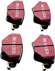 UD911 Rear Ultimax2 OEM Replacement Aramid Fiber Brake Pad Set