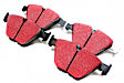 UD918 Front Ultimax2 OEM Replacement Aramid Fiber Brake Pad Set