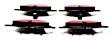 UD918 Front Ultimax2 OEM Replacement Aramid Fiber Brake Pad Set