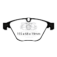 UD918 Front Ultimax2 OEM Replacement Aramid Fiber Brake Pad Set