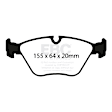 UD946 Front Ultimax2 OEM Replacement Aramid Fiber Brake Pad Set