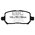 UD956 Front Ultimax2 OEM Replacement Aramid Fiber Brake Pad Set