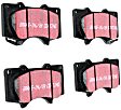 UD976 Front Ultimax2 OEM Replacement Aramid Fiber Brake Pad Set