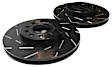 USR1201 Front Brake Disc, Slotted, 5 Lugs, 288.04 mm,, USR Sport Slotted