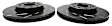 USR1201 Front Brake Disc, Slotted, 5 Lugs, 288.04 mm,, USR Sport Slotted