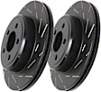 USR356 Front Brake Disc, Slotted, 5 Lugs, 276.86 mm,, USR Sport Slotted