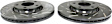 USR602 Front Brake Disc, Slotted, 5 Lugs, 287.78 mm,, USR Sport Slotted
