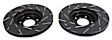 USR7026 Front Brake Disc, Slotted, 5 Lugs, 293.88 mm,, USR Sport Slotted