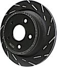 USR7106 Rear Brake Disc, Slotted, 5 Lugs, 351.79 mm,, USR Sport Slotted