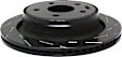 USR7106 Rear Brake Disc, Slotted, 5 Lugs, 351.79 mm,, USR Sport Slotted