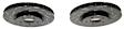 Front Brake Disc, Silver Grey Geomet, Slotted, 5 Lugs, 323.85 mm, 3.5L, 6Cyl, USR Sport Slotted