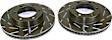USR7158 Front Brake Disc, Slotted, 6 Lugs, 318.52 mm,, USR Sport Slotted