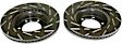 USR7158 Front Brake Disc, Slotted, 6 Lugs, 318.52 mm,, USR Sport Slotted