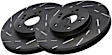 USR7201 Rear Brake Disc, Slotted, 5 Lugs, 260.86 mm,, USR Sport Slotted