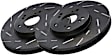 USR7276 Rear Brake Disc, Slotted, 6 Lugs, 317.5 mm,, USR Sport Slotted