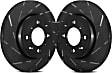 USR7380 Front Brake Disc, Slotted, 5 Lugs, 293.88 mm,, USR Sport Slotted