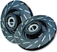 USR7526 Front Brake Disc, Slotted, 5 Lugs,, USR Sport Slotted