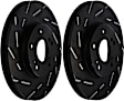 USR7676 Front Brake Disc, Slotted, 5 Lugs,, USR Sport Slotted