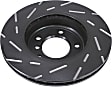 USR932 Front Brake Disc, Slotted, 5 Lugs, 299.97 mm, 3.0L, 6Cyl, USR Sport Slotted
