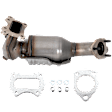 Front, Driver or Passenger Side Catalytic Converter, 2.4L, 4Cyl, Federal EPA Standard, 46-State Legal (Cannot ship to CA, CO, NY or ME), Direct Fit