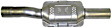 10165 Rear Catalytic Converter, Federal EPA Standard, 46-State Legal (Cannot ship to CA, CO, NY or ME), Direct Fit