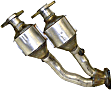 20376 Front, Driver or Passenger Side Catalytic Converter, 4.0L, 6Cyl, Federal EPA Standard, 46-State Legal (Cannot ship to CA, CO, NY or ME), Direct Fit
