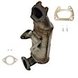 20466 Front, Passenger Side Catalytic Converter, 3.6L, 6Cyl, Federal EPA Standard, 46-State Legal (Cannot ship to CA, CO, NY or ME), ECO CARB Series, Direct Fit