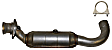 30581 Driver Side Catalytic Converter, 4.6L, 8Cyl, Federal EPA Standard, 46-State Legal (Cannot ship to CA, CO, NY or ME), 4WD, Direct Fit