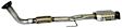 40244 Rear, Driver or Passenger Side Catalytic Converter, 2.2L, 4Cyl, Federal EPA Standard, 46-State Legal (Cannot ship to CA, CO, NY or ME), Direct Fit