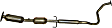 2004 Toyota Prius - Catalytic Converter, 4 Cyl 1.5L, Federal EPA Standard, 46-State Legal (Cannot ship to CA, CO, NY or ME), Undercar