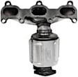 40807 Front, Passenger Side Catalytic Converter, 2.7L, 6Cyl, Federal EPA Standard, 46-State Legal (Cannot ship to CA, CO, NY or ME), FWD, Direct Fit