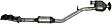 40830 Driver Side Catalytic Converter, Federal EPA Standard, 46-State Legal (Cannot ship to CA, CO, NY or ME), Direct Fit