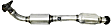 40869 Passenger Side Catalytic Converter, Federal EPA Standard, 46-State Legal (Cannot ship to CA, CO, NY or ME)