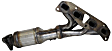 40882 Front, Driver or Passenger Side Catalytic Converter, 2.5L, 4Cyl, Federal EPA Standard, 46-State Legal (Cannot ship to CA, CO, NY or ME), Direct Fit