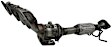 40908 Front Catalytic Converter, 2.0L, 4Cyl, Federal EPA Standard, 46-State Legal (Cannot ship to CA, CO, NY or ME)